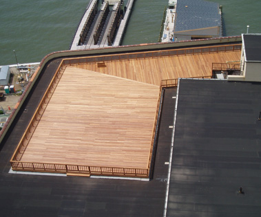 rooftop deck